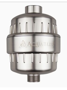 Shower Head Filter - AquaBliss Stainless/Brushed Nickel (Silver) Make An Offer!